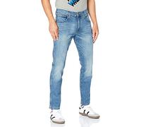 Wrangler Men's Larston Jeans, Blue Fever, 32W / 32L