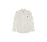Wrangler Men's ls 1 pkt Shirt, White Oxford, S