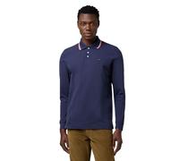 Wrangler Men's Ls Polo Shirt, Navy, M