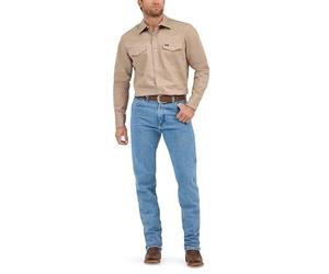 Wrangler Men's Ms70719 Work shirt, Rawhide, M UK