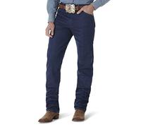Wrangler Men's Original Fit Jeans – Prewashed Indigo – 33W/32L
