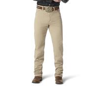 Wrangler Men's Original Fit Jean Jeans, Tan, 42W / 34L