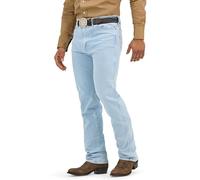 Wrangler Men’s 13MWZ Cowboy Cut Original Fit Jean, White, 30W x 32L