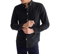 Wrangler Men's Oxford Shirt, Black, XL