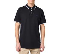Wrangler Men's Polo Shirt, Black, M