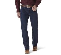 Wrangler Men's Premium Performance Cowboy Cut Comfort Wicking Regular Fit Jean, Midnight Rinse, 38W / 34L