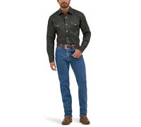 Wrangler Men's Premium Performance Cowboy Cut Regular Jean, Mid Tint, 35W x 30L