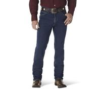 Wrangler Men's Premium Performance Cowboy Cut Slim Jean, Mid Stone, 36W x 32L