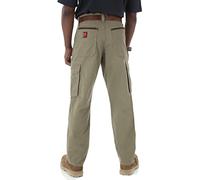 Wrangler Men's Ranger work utility pants, Dark Brown, 31W 30L UK
