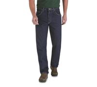 Wrangler Men's Relaxed Fit Jean, Antique Navy Denim, 33W / 30L