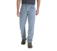 Wrangler Men's Relaxed Fit Jean, Vintage Indigo Denim, 40W / 36L