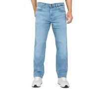 Wrangler - Mens Relaxed Straight Fit Stretch Jeans - Frontier