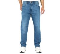 Wrangler - Mens Relaxed Straight Fit Stretch Jeans - Frontier