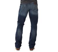 Wrangler Men's Boot Cut Jean레트로 릴렉스 핏 부츠 컷 진复 闲修身喇叭 裤 Retro De Corte Holgado復古休閒合身靴型剪裁牛仔褲ג'ינס רטרו רפויה בגזרה צמודהcalça Retrô Com Ajuste Relaxadoretro-Jeans Mit Relax-fit, Jackson Hole, 33W x 34L