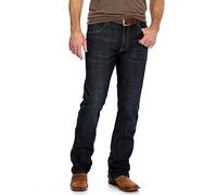 Wrangler Men's Retro Slim Fit Boot Cut Jean, Dax, 34W / 34L