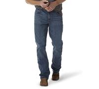 Wrangler Men's Retro Slim Fit Boot Cut Jean, True Blue, 33W x 34L