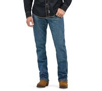 Wrangler Men's Retro Slim Fit Boot Cut Jean, True Blue, 42W x 34L