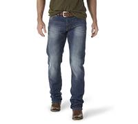 Wrangler Men's Retro Slim Fit Straight Leg Jean, Cottonwood, 31W x 32L