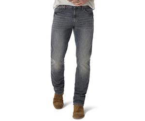 Wrangler Mens Retro Slim Fit Straight Leg Jeans, Dark Knight, 34W x 32L
