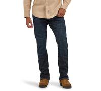 Wrangler Mens RetroSlimFitBoot Cut Green Jeans, Dax, 38W x 32L