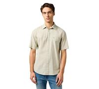 Wrangler Men's Ss 1 Pkt Shirt, Tea, L