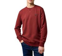 Wrangler Men's Sign Off Crew Sweatshirt, Fired Brick, L