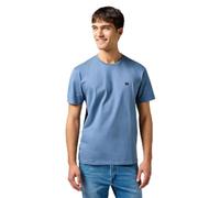 Wrangler Men's Sign Off Tee T-Shirt, China Blue, XXL