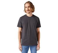 Wrangler Men's Sign Off Tee T-Shirt, Faded Black, XXL