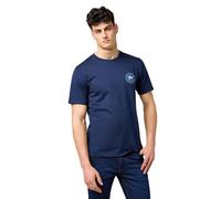 Wrangler Mens Small Graphic Tee T-Shirt, Navy I, XXL UK