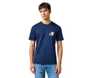 Wrangler Men's Small Graphic Tee T-Shirt, Navy, M