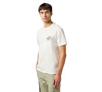 Wrangler Men's Small Graphic Tee T-Shirt, Vintage White, S