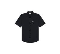 Wrangler Men's Ss 1 Pkt Shirt, Black, XXL