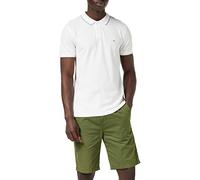 Wrangler Men's Ss Pique Polo Polo Shirt, White (WHITE 989), X-Large