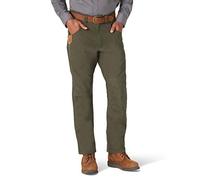 Wrangler Men's Straight Leg Utility Pant Work, Forest Night, 32W x 32L