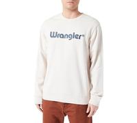 Wrangler - Mens Sweatshirt - Regular Fit - Logo Crew Sweat - Navy