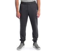 Wrangler Men's Tapered Sweatpants with Back Zip Pocket Work Utility Pants, Charcoal Heather, Large