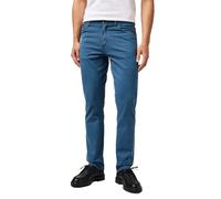 Wrangler Men's Texas Slim Pants, Dark Dusty Blue, 30 W/32 L