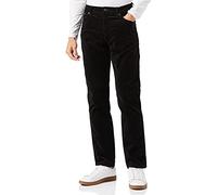 Wrangler Men's Texas Slim Trousers, Black, 36W / 30L