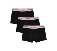 WRANGLER Mens Tasker Boxer Shorts, Black With Grey Marl Wb, L UK