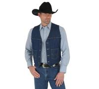 Wrangler Men's Unlined Vest?? ?? ?????????chaleco Mezclilla Sin Forro??????????? ????? ??? ????????? ?' denim outerwear vests, Denim, M UK