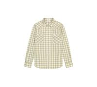 Wrangler Western Long Sleeve Shirt Beige,Green S Men
