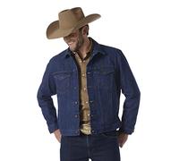 Wrangler Men's Western Unlined Denim Jacket, US Large Tall
