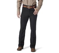 Wrangler Men's Wrancher Dress Jean Jeans, Black, 33W / 32L