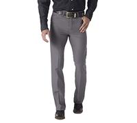 Wrangler Men's Wrancher Dress Jean, Medium Gray, 34W / 31L