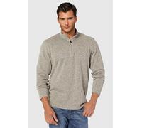 Wrangler Mens Zip Neck Fleece Sweater - Grey - Size 2XL