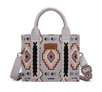 Wrangler Mini Tote Bag Small Top Handle Bag Ladies Woven Satchel Handbag