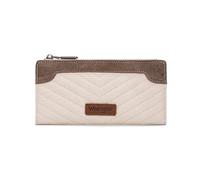 Wrangler Minimalist Wallet for Women Credit Card Wallet Ladies Travel Wallet Card Cases & Money Organizers with Smooth Zippers, Coffee - Apricot, Minimalist