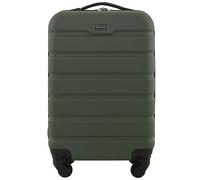 Wrangler Olive 20-Inch Hardside Carry-On Spinner Luggage with 360 Degree Spinner Wheel System