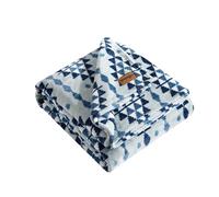 Wrangler - Queen Blanket, Ultra Soft Plush Fleece Bedding, Yellowstone Inspired, Cozy Home Decor for Bed or Couch (Westin Blue, Queen)