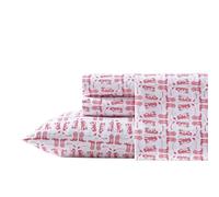 Wrangler - Queen Sheet Set, Super Soft Bedding Set, Cozy Home Decor, Yellowstone Inspired, Oeko-Tex Certified (Knockin Boots Pink, Queen)